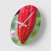 cacaopot rood ronde klok (Hoek)