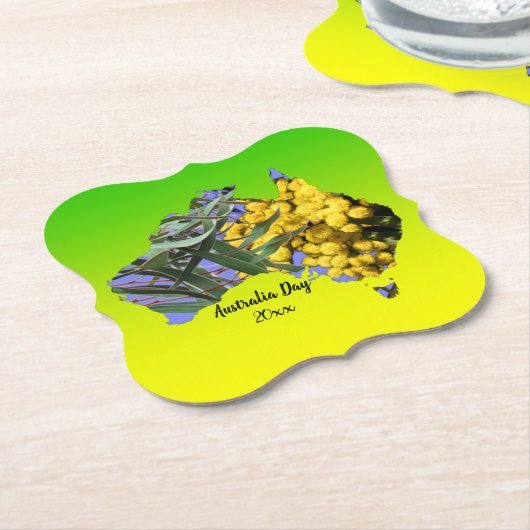 Cacao's voor kunstwitboek bewerken kartonnen onderzetters (Gekanteld)