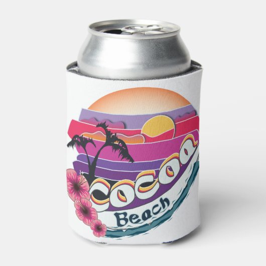 cacaostrand blikjeskoeler (Blikje Voorkant)