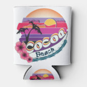 cacaostrand blikjeskoeler (Voorkant)