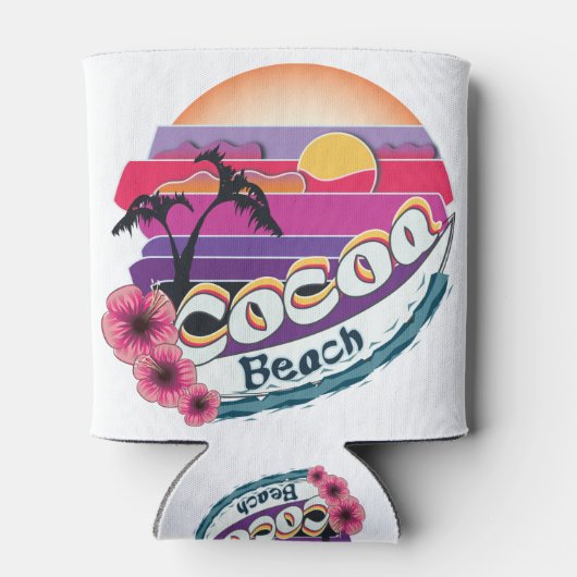 cacaostrand blikjeskoeler (Achterkant)