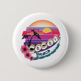 cacaostrand ronde button 5,7 cm