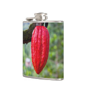 cacaovrucht rood heupfles (Links)
