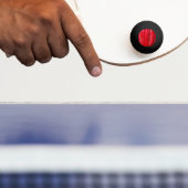 cacaovrucht rood pingpongbal (Peddel)