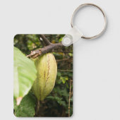 cacaovrucht sleutelhanger (Achterkant)