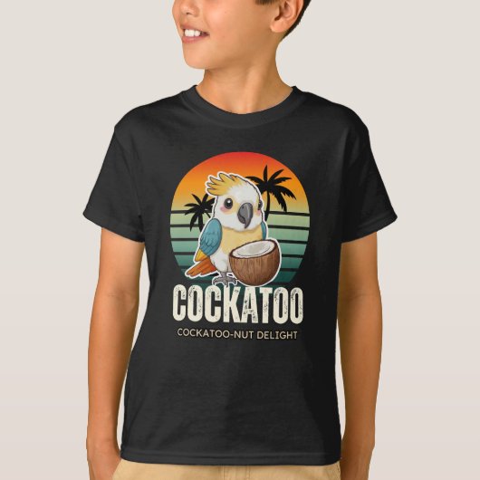 Cacatoo-nut genot t-shirt (Voorkant)
