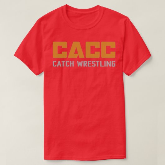 CACC Catch Wrestling Grappling 1 T-shirt (Design voorkant)