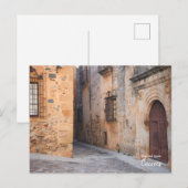 Caceres Alley, Spanje Briefkaart (Voorkant / Achterkant)