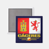 Caceres Magneet (Voorkant / Achterkant)