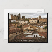 Caceres, prachtig Spaans Briefkaart (Voorkant / Achterkant)