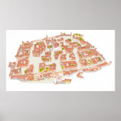 Caceres Spanje Medieval stad Poster (Voorkant)