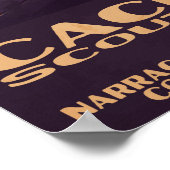 Cachalot Small WPA-Style Poster (Hoek)