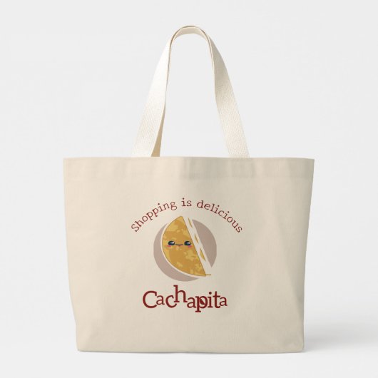 Cachapita-Canvas tas (Achterkant)