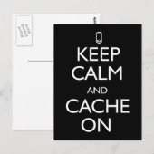 Cache aan briefkaart (Voorkant / Achterkant)
