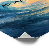 Cache Another Breath Oceaan Zonsopgang Mindfulness Poster (Hoek)