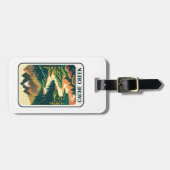 Cache Creek California kleuren Bagagelabel (Voorkant horizontaal)