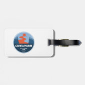 Cache la Poudre Wild and Schilderachtig River Bagagelabel (Achterkant horizontaal)