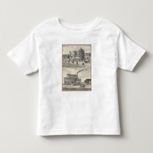 Cacheville res, Madison mill Kinder Shirts (Voorkant)