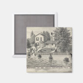 Cacheville res, Madison mill Magneet (Voorkant / Achterkant)