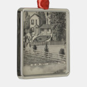 Cacheville res, Madison mill Metalen Ornament (Rechts)