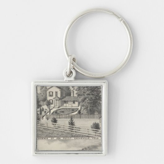 Cacheville res, Madison mill Sleutelhanger (Voorkant)