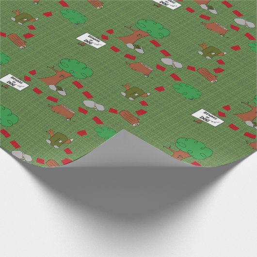 Caching Treasure Map Cadeaupapier (Hoek)