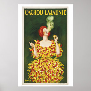 Cachou Lajaunie Art Nouveau Poster van Leonetto