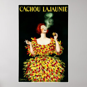 CACHOU LAJAUNIE Cigar French Licorice Mint Snoepje Poster