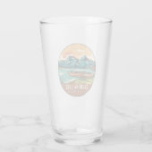 Cachuma Lake California Boating Vist Emblem Glas (Achterkant)