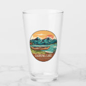 Cachuma Lake California Boating Vist Emblem Glas (Voorkant)