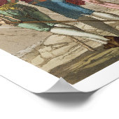 Caciche Ruler vergezeld van zijn Wiven (kleur verl Poster (Hoek)