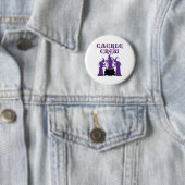 Cackle Crew Medieval Halloween Witch Witch Ronde Button 5,7 Cm (In situ)