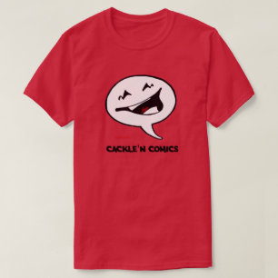 Cackle'N Comics Mannen 100% katoen T-Shirt
