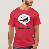 Cackle'N Comics Mannen 100% katoen T-Shirt (Voorkant)