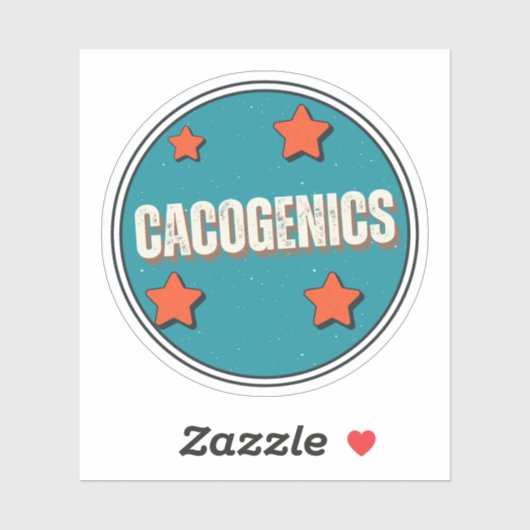 Cacogenics Sticker (Vel)