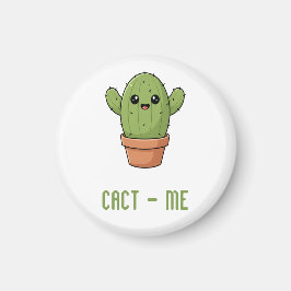 Cact-Us Grappig Cactus Koppel Grappige Verjaardags Magneet