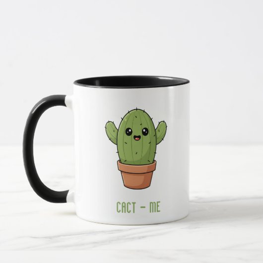 Cact-Us Grappig Cactus Koppel Grappige Verjaardags Mok (Links)