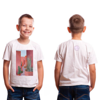 Cacti Ally | Origineel Olie Schilderij T-shirt | M