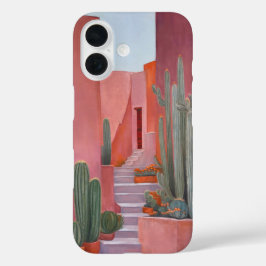 Cacti Ally Trendy Woestijn Esthetiek Hoestelcase iPhone 16 Hoesje
