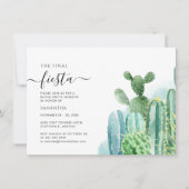 Cacti Bachelorette Weekend Party with Itinerary Kaart (Voorkant)