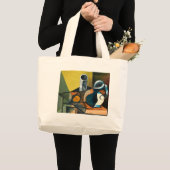 Cacti boodschappentas grote tote bag (Voorkant (product))