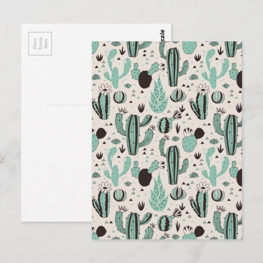 Cacti Briefkaart (Voorkant / Achterkant)