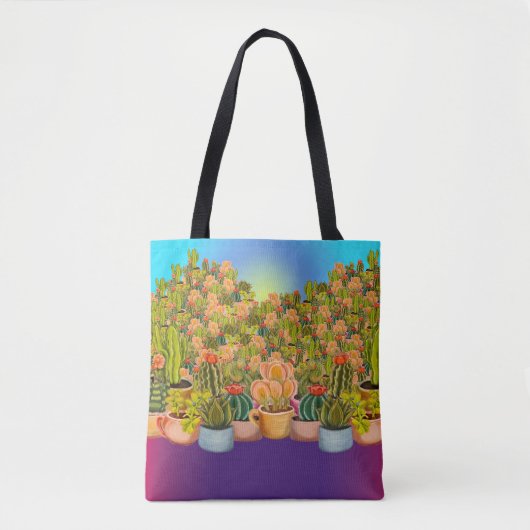 Cacti Cacti Tote Bag (Voorkant)