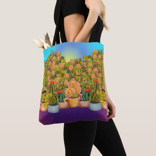 Cacti Cacti Tote Bag (Dichtbij)