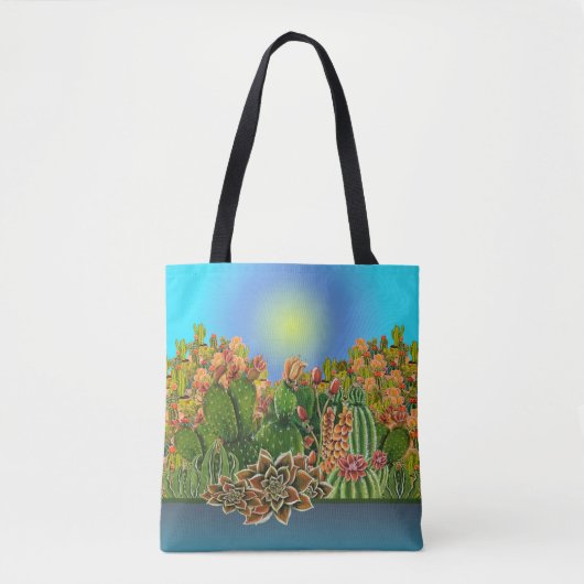 Cacti Cacti Tote Bag (Voorkant)