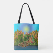 Cacti Cacti Tote Bag (Achterkant)