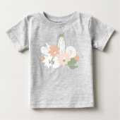 Cacti Cactus Peach Green Floral Motifs (Voorkant)