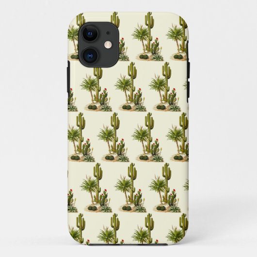 Cacti cactus woestijn luchtspiegeling stijlvol chi Case-Mate iPhone case (Achterkant)