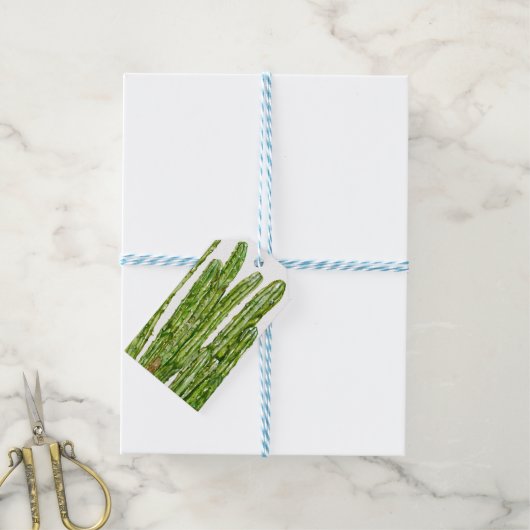 Cacti Cadeaulabel (Met Touw)
