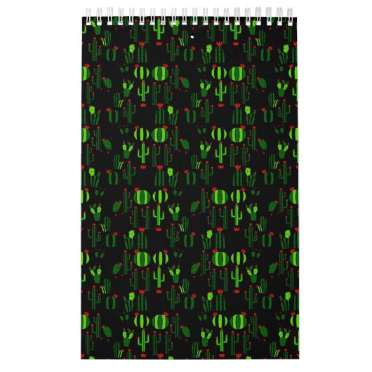 Cacti-cluster Kalender (Hoes)